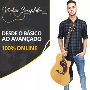 Imagem de capa para o Curso online Violão Completo