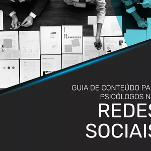Imagem de capa para o Ebook Guia de Conteúdo para Psicólogos nas Redes Sociais
