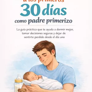 Imagen de portada para Ebook Cómo sobrevivir a los primeros 30 días como padre primerizo. La guía práctica que te ayuda a dormir mejor, tomar decisiones seguras y dejar de sentirte perdido desde el día uno