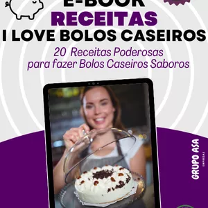 Imagem de capa para o Ebook 20 RECEITAS DE BOLOS SENSACIONAIS Vol. 1