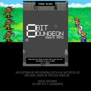 Imagem de capa para o Ebook 8 BIT DUNGEON RETRÔ RPG