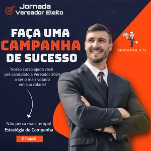 Imagem de capa para o Curso online Jornada Vereador Eleito