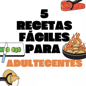 Imagen de portada para Ebook 5 recetas fáciles para adultecentes