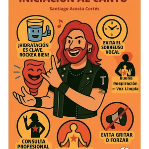Imagen de portada para Ebook Cuidado de la Voz e Iniciación al Canto 