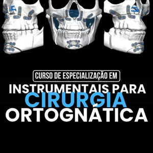 Imagem de capa para o Curso online CURSO DE ESPECIALIZAÇÃO EM INSTRUMENTAIS PARA CIRURGIA ORTOGNÁTICA