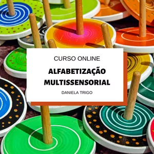 Imagem de Curso Online: Alfabetização Multissensorial. criado por Daniela Trigo na hotmart