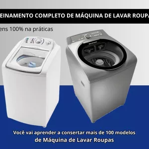 Imagem de capa para o Curso online RENDA EXTRA COM MÁQUINA DE LAVAR