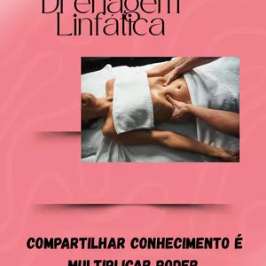 Imagem de capa para o Ebook Vivendo da Drenagem Linfática 
