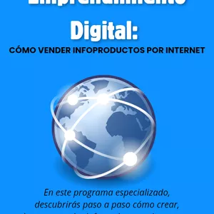 Imagen de portada para Ebook Curso de Emprendimiento Digital: Cómo Vender Infoproductos por Internet