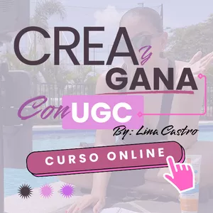 Imagen de portada para Curso online Crea y gana con UGC