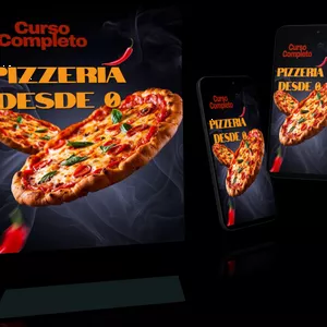 Imagen de portada para Curso online Curso de Pizzeria desde 0