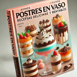 Imagen de portada para Curso online 📌 Postres en Vaso: Recetas Deliciosas y Rentables 🍰✨