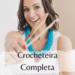 Imagem de capa para o Curso online Crocheteira Completa