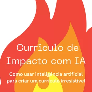 Imagem de capa para o Ebook Currículo Turbo: Conquiste Vagas com Inteligência Artificial