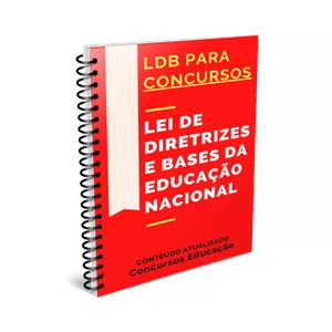 Imagem de capa para o Curso online *Apostila de LDB para Concursos