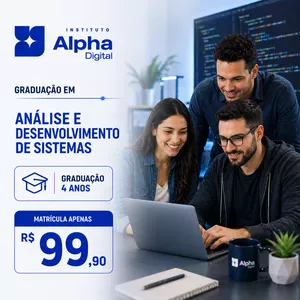 Imagem do curso Análise e Desenvolvimento de Sistemas