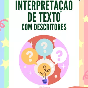 Imagem de capa para o Ebook Interpretação de Texto 4º e 5º ano