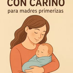 Imagen de portada para Ebook Crianza con cariñ:o para madres primerizas 