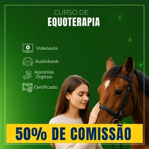 Imagem do curso Curso de Equoterapia  