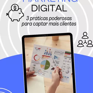 Imagem de capa para o Ebook Segredos do Marketing Digital