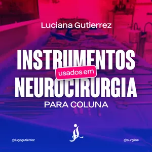 Imagem de capa para o Ebook Instrumentos usados em  neurocirurgia - coluna