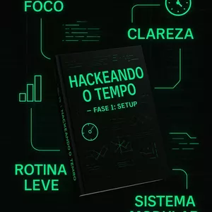 Imagem de capa para o Ebook Hackeando o tempo - Técnicas Práticas de Otimização Pessoal Baseadas em Modelos de Produtividade de Programadores