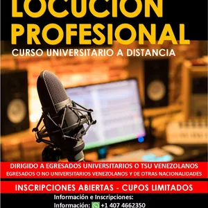 Imagen de portada para Curso online CURSO DE LOCUCIÓN PROFESIONAL