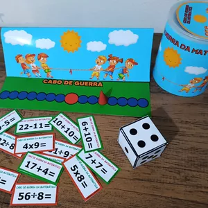 Imagem de capa para o Ebook Cabo de Guerra da Matemática 