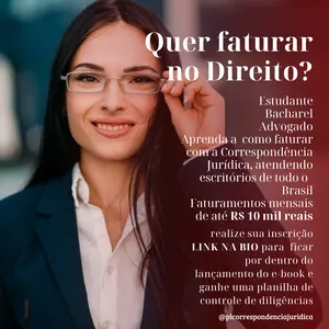 Imagem de capa para o Ebook Guia para  Correspondentes Jurídicos