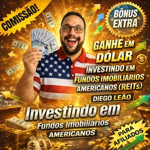 Imagem de capa para o Ebook REITs - Fundos Imobiliários Americanos na Prática: O Guia Definitivo para Ganhar Dividendos em Dólar Todos os Meses com Imóveis