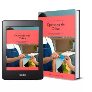 Imagem de capa para o Ebook Operador de Caixa 2021