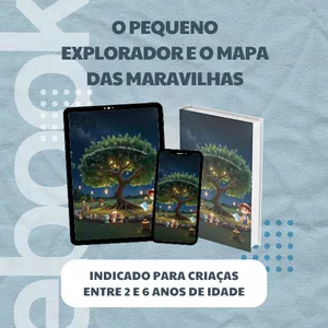 Imagem de capa para o Ebook O Pequeno Explorador e o Mapa das Maravilhas
