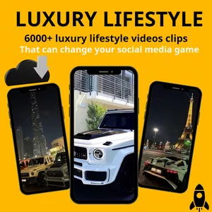 Cover image for Ebook LUXURY LIFESTYLE  6000+ luxury lifestyle videos clips