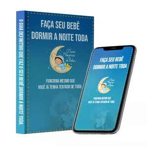 Imagem de capa para o Ebook Sono Milagroso do Bebê