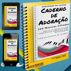 Imagem de capa para o Ebook Caderno de Adoração