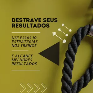 Imagem de capa para o Ebook ESTRATÉGIAS PARA OTIMIZAR SEUS TREINOS DE MUSCULAÇÃO
