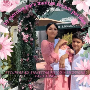 Imagen de portada para Ebook Renacer Postparto: 10 Ejercicios para Madres Recién Paridas