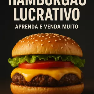Imagem do curso Curso de Humburgao lucrativo Aprenda vender muito.
