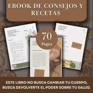 Imagen de portada para Ebook  “Sano, Rico y Libre: El Método de Alimentación Sin Gluten, Azúcar ni Lácteos”