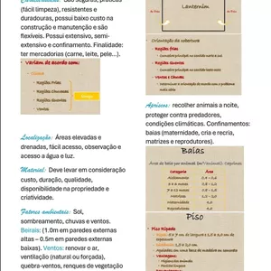Imagem de capa para o Curso online RESUMO INSTALAÇÕES OVINOS E CAPRINOS