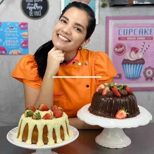 Imagem de capa para o Curso online Viver da Confeitaria 6 em 1