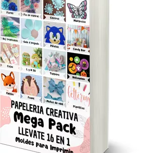 Imagen de portada para Ebook Papelería Creativa 16 en 1
