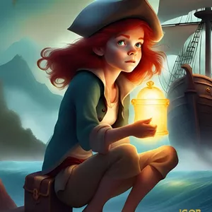 Imagem de capa para o Ebook HÚLIA A AVENTUREIRA - A JORNADA NA ILHA DO TESOURO: E-BOOK 