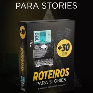 Imagem de capa para o Curso online Roteiro Stories