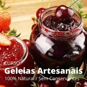 Imagem de capa para o Ebook Geleias Artesanais