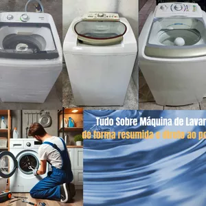 Imagem do curso Tudo Sobre Máquina de Lavar de forma resumida e direto ao ponto.