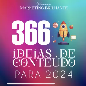 Imagem de capa para o Ebook KIT 2024 - PLANNER 366 IDEIAS + ATENDIMENTO PROFISSIONAL + CHEKCLIST DO CRIADOR DE CONTEÚDO 