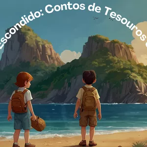 Imagem de capa para o Ebook O Tesouro Escondido: Contos de Tesouros e Aventuras
