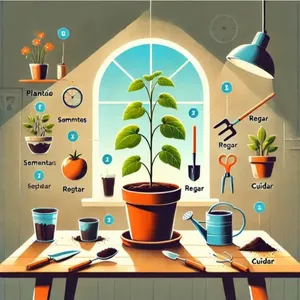 Imagem de capa para o Ebook Como cutiva planta