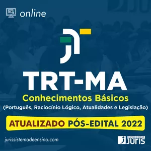 Imagem de TRT-MA | Conhecimentos Gerais (pós-edital) criado por Júris Sistema de Ensino na hotmart